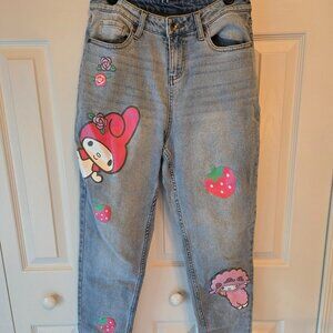 Sanrio My Melody Mom Jeans Hi Rise Size 1 Hot Topic